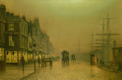 Liverpool Docks von John Atkinson Grimshaw